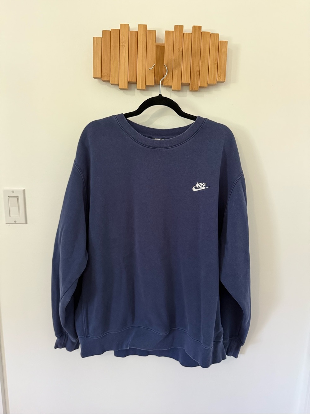 Nike Men's Navy Crewneck Sweatshirt Mens XXL
